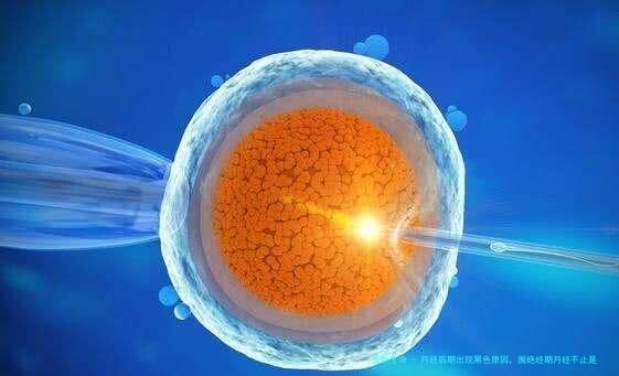 月经后期出现黑色原因，围绝经期月经不止是什么原因？