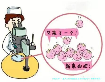 重庆三代试管包生孩子价格多少？附费用明细!