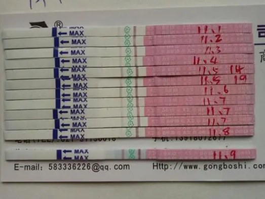 备孕失败快来月经了排卵试纸反而红了代表什么呢？
