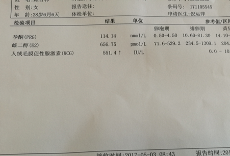 孕妈验血后怀孕